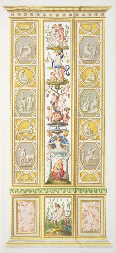 Panel from the Raphael Loggia at the Vatican, from 